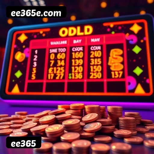 Chuva de Bônus ee365 nos slots